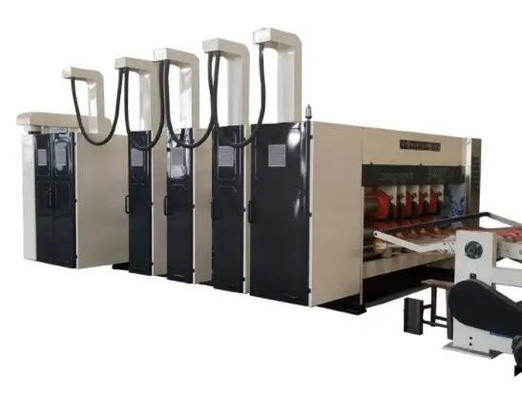 고 정밀 컴퓨터화 된 노러거이트 카튼 박스 기계 플렉소 슬로터 인쇄 제조