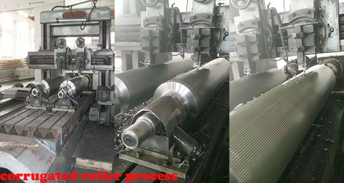 3 5 7 가닥 물결 모양 판지 상자 기계 자동적인 전기 몬 6