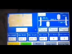 반자동 2000mm 코러브 박스 바느질 기계 카튼 스테이플러 와이어 Pneumatic 구동