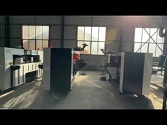 물결모양 카톤 박스 기계