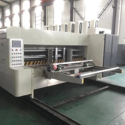80pcs/Min를 만드는 3개의 가닥 Flexo 인쇄 기계 Slotter 판지 상자